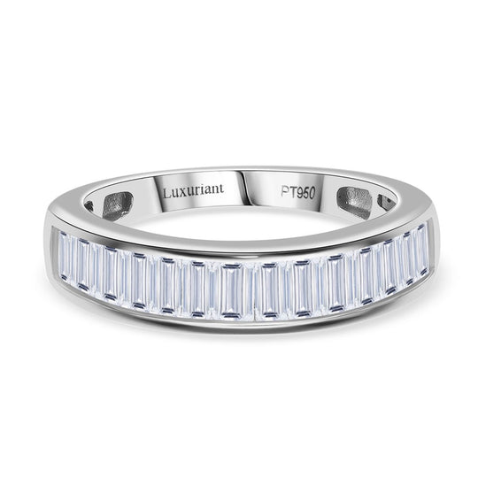 LUXURIANT DIAMOND - Lab Grown Diamant VS-EF SGL zertifiziert Ring 950 Platin (Größe 19.00) ca. 2.00 ct