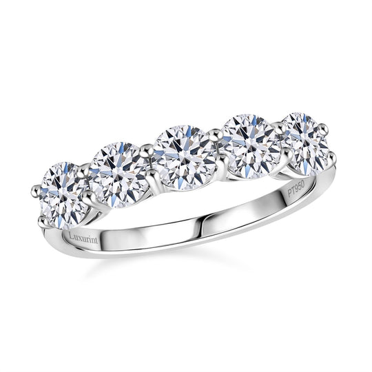 LUXURIANT DIAMOND - Lab Grown Diamant VS-EF Ring 950 Platin  (Größe 21.00) ca. 1.95 ct