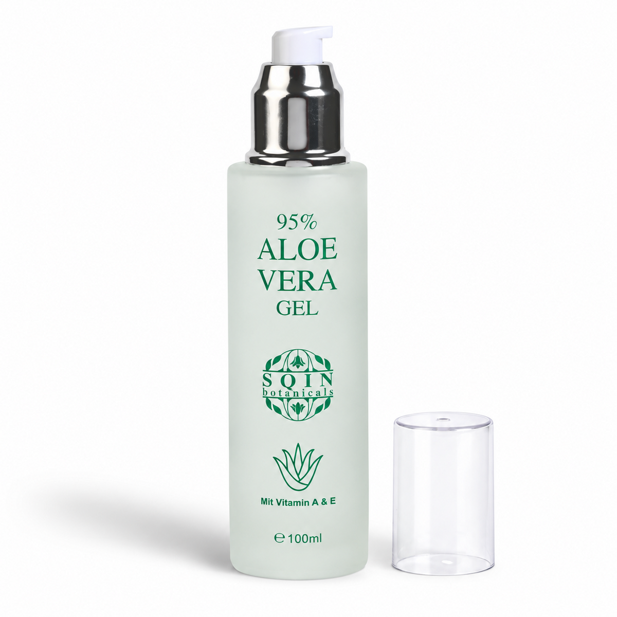 SQIN Botanicals Aloe-Vera-Gel mit Vitamin A und E, 100ml