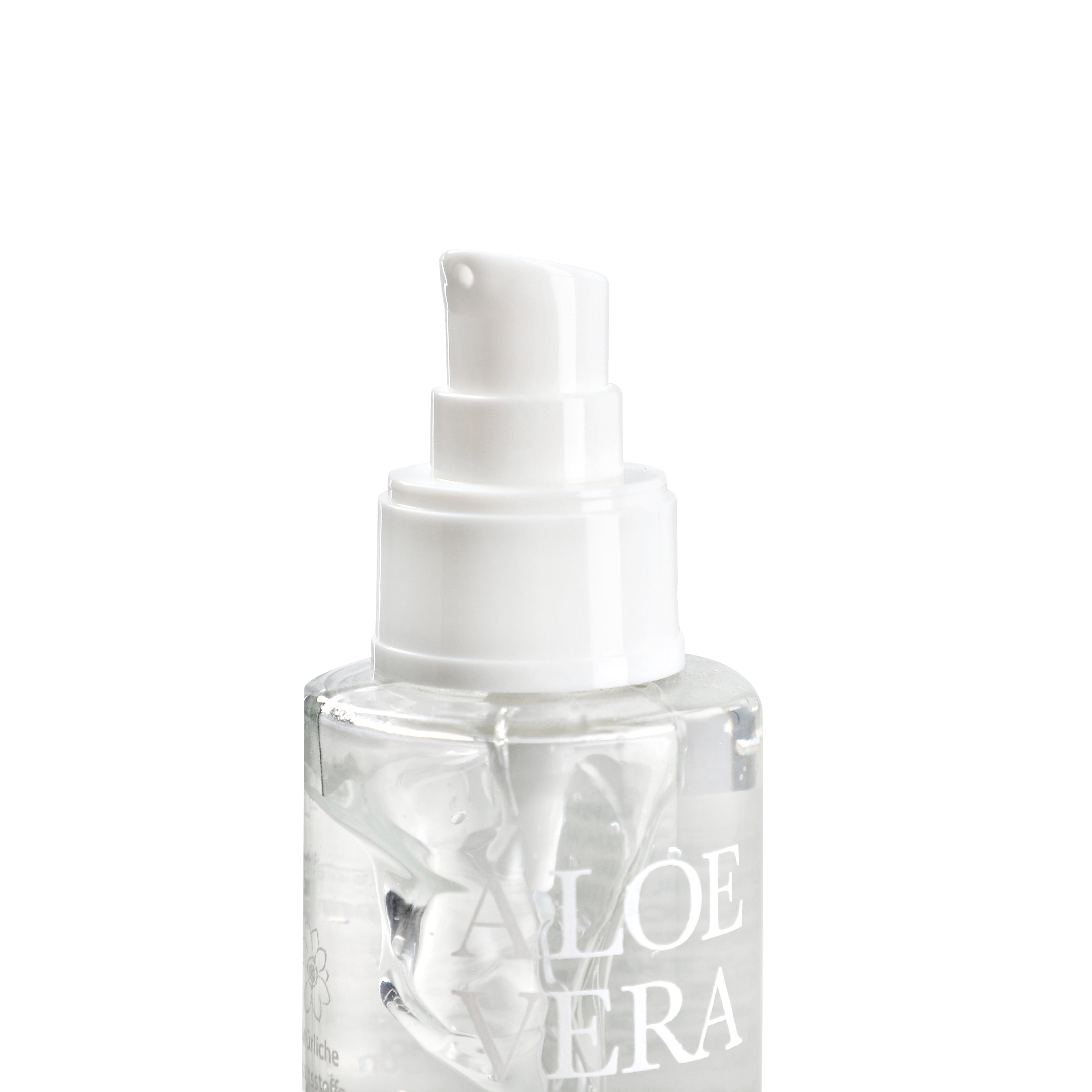 Aloe Vera Gel, Naturreine Feuchtigkeitspflege für die Haut, 100 ml