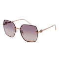 Sole und Luce - Swiss Eyewear - Transparente Polarisierende Sonnenbrille mit Farbverlauf in braun-lila