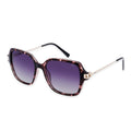 SOLE UND LUCE Swiss Eyewear Sonnenbrille, Ultra Polarisierte Gläser, UV400 Schutz, Lila Gold Demi