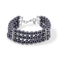Terahertz Armband, flexibel, Reiner Edelstahl ca. 90,00 ct.