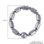Terahertz Armband, flexibel, ca. 150.00 ct