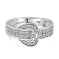 LUXURIANT DIAMOND - Lab Grown Diamant SI-GH Ring 925 Silber rhodiniert (Größe 19.00) ca. 0.50 ct
