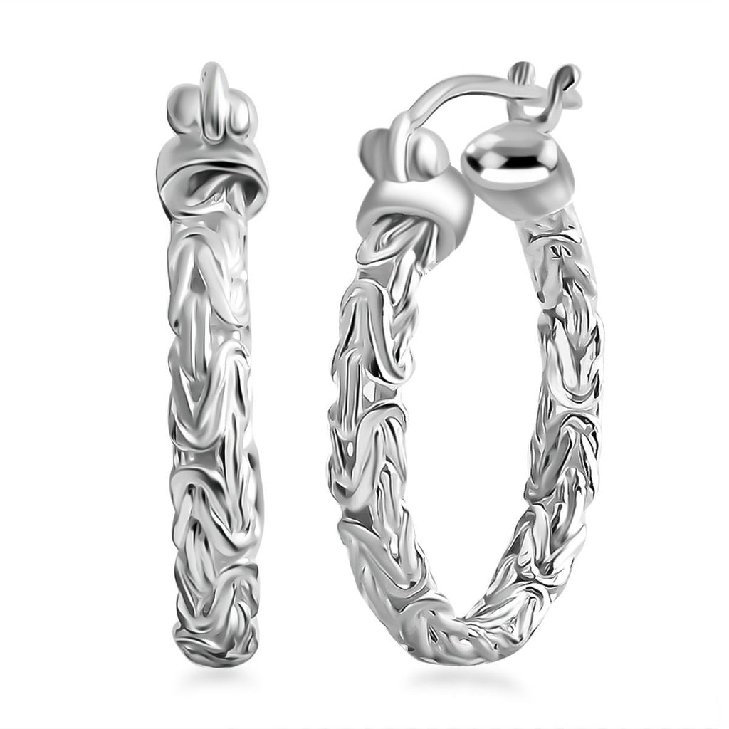 Royal Bali - Königsohrringe, 925 Silber, 6,50g