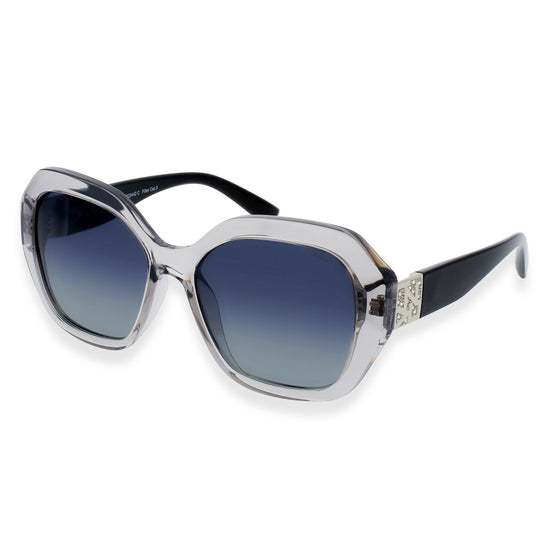 SOLE & LUCE - Swiss Eyewear, Polarized UV 400 Schutz Sonnenbrille, Braun