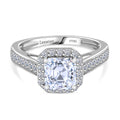 LUXURIANT DIAMOND - Lab Grown Diamant VS-EF IGI zertifiziert Ring 950 Platin (Größe 17.00) ca. 2.00 ct