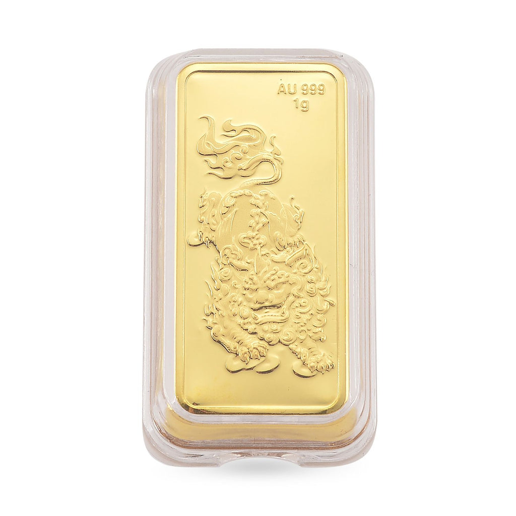 999er Golbarren, Pixiu-Motiv, 1,00g