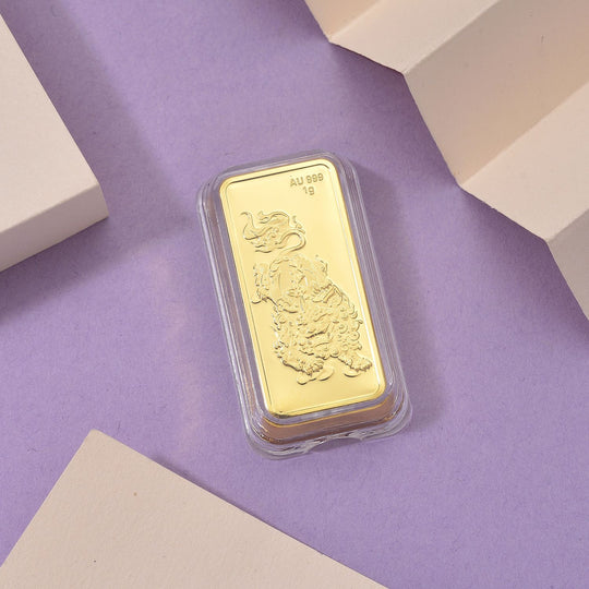 999er Golbarren, Pixiu-Motiv, 1,00g