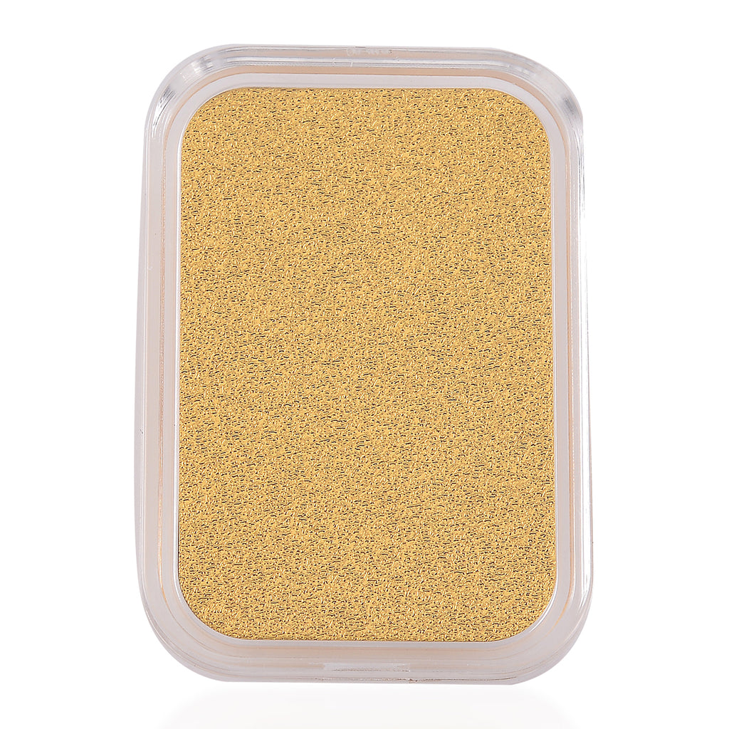 EXKLUSIVES GESCHENK 999 Gold Schmuckplatte mit Schlange-Motiv