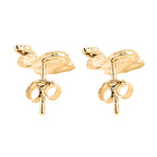 375 Gold Schlange Ohrringe 1,82g
