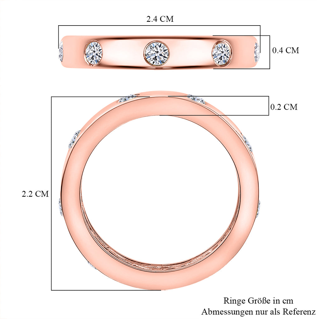 E-Überzug Roségold
