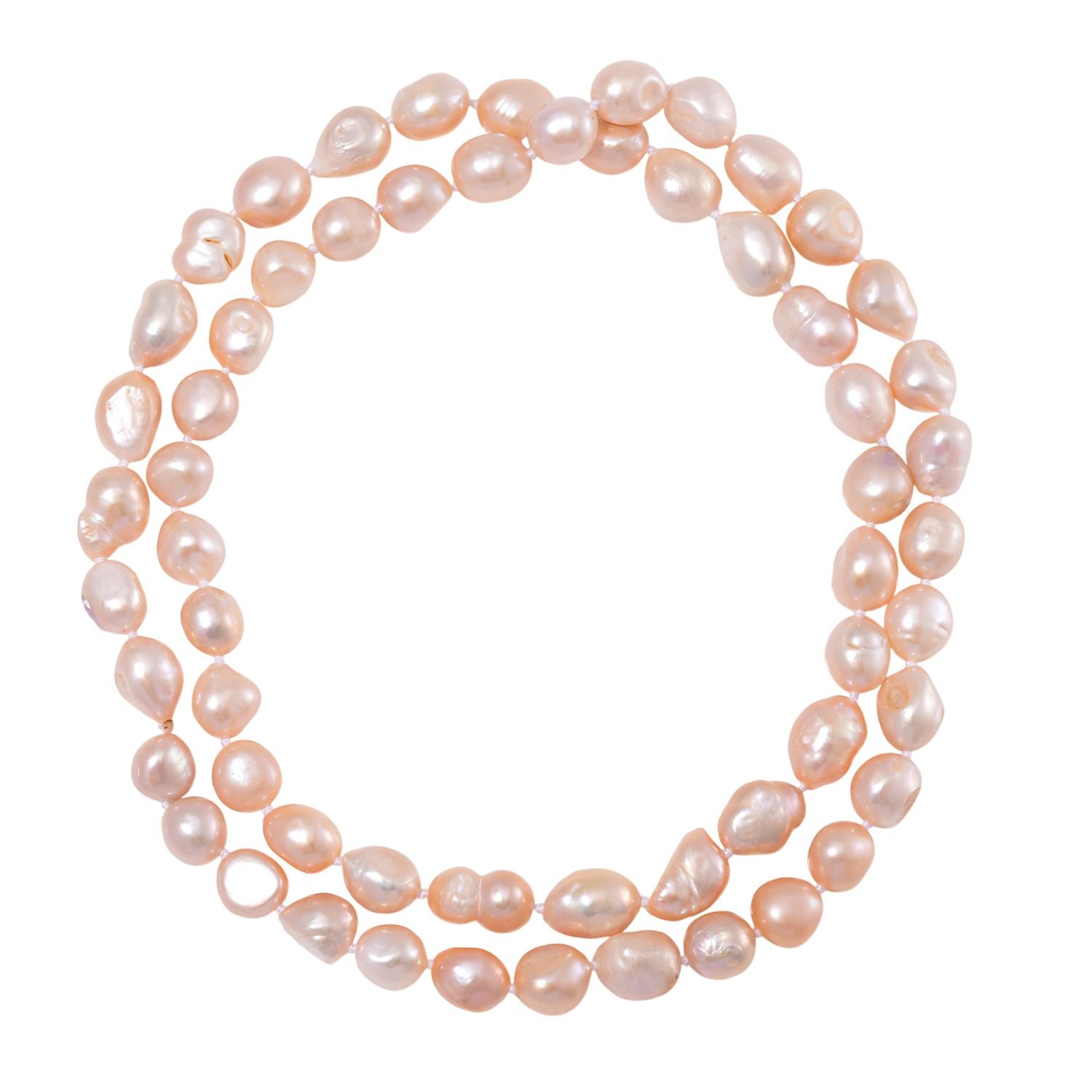 Süßwasser Perle Kette 76 cm