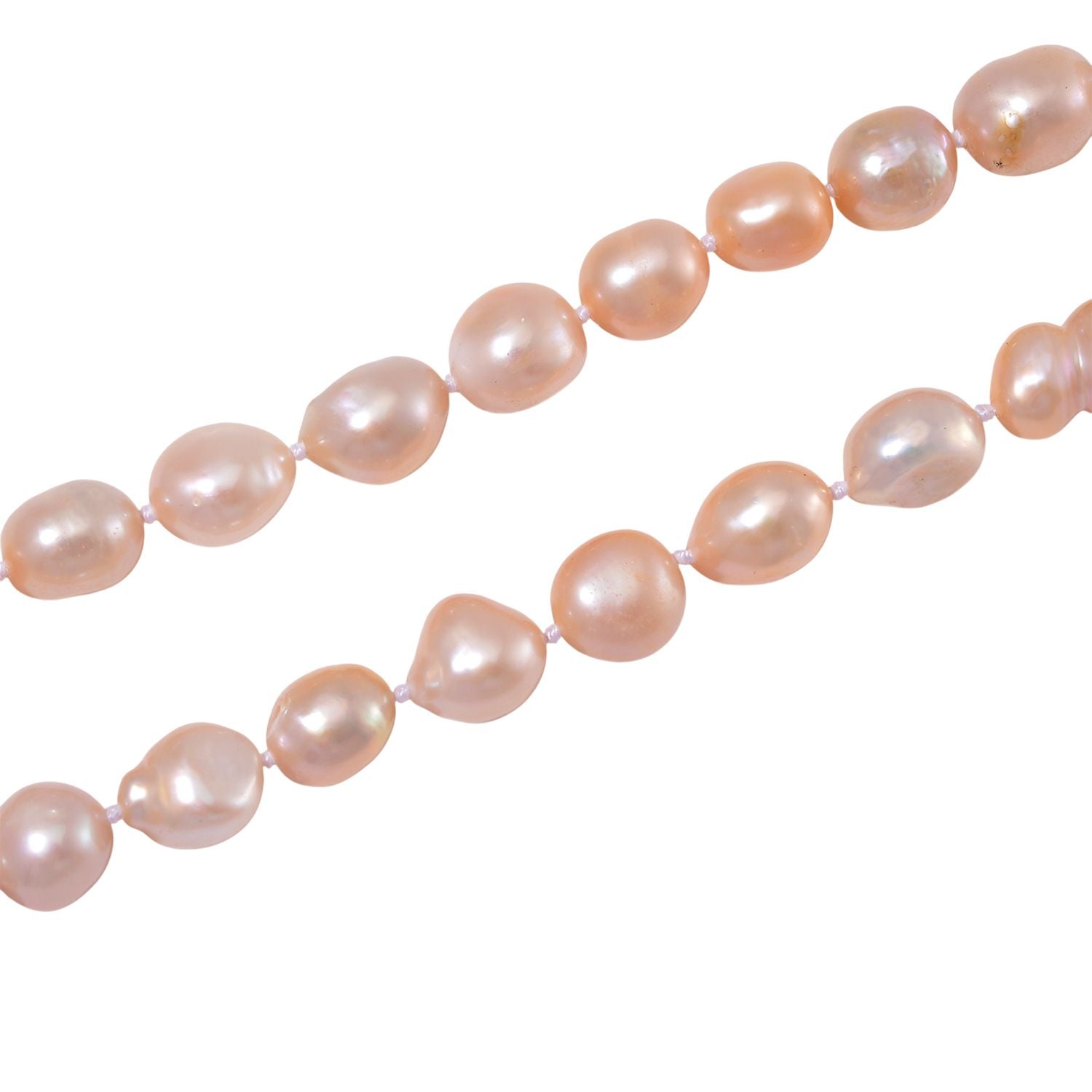 Süßwasser Perle Kette 76 cm