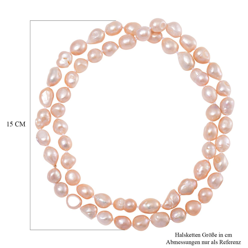 Süßwasser Perle Kette 76 cm