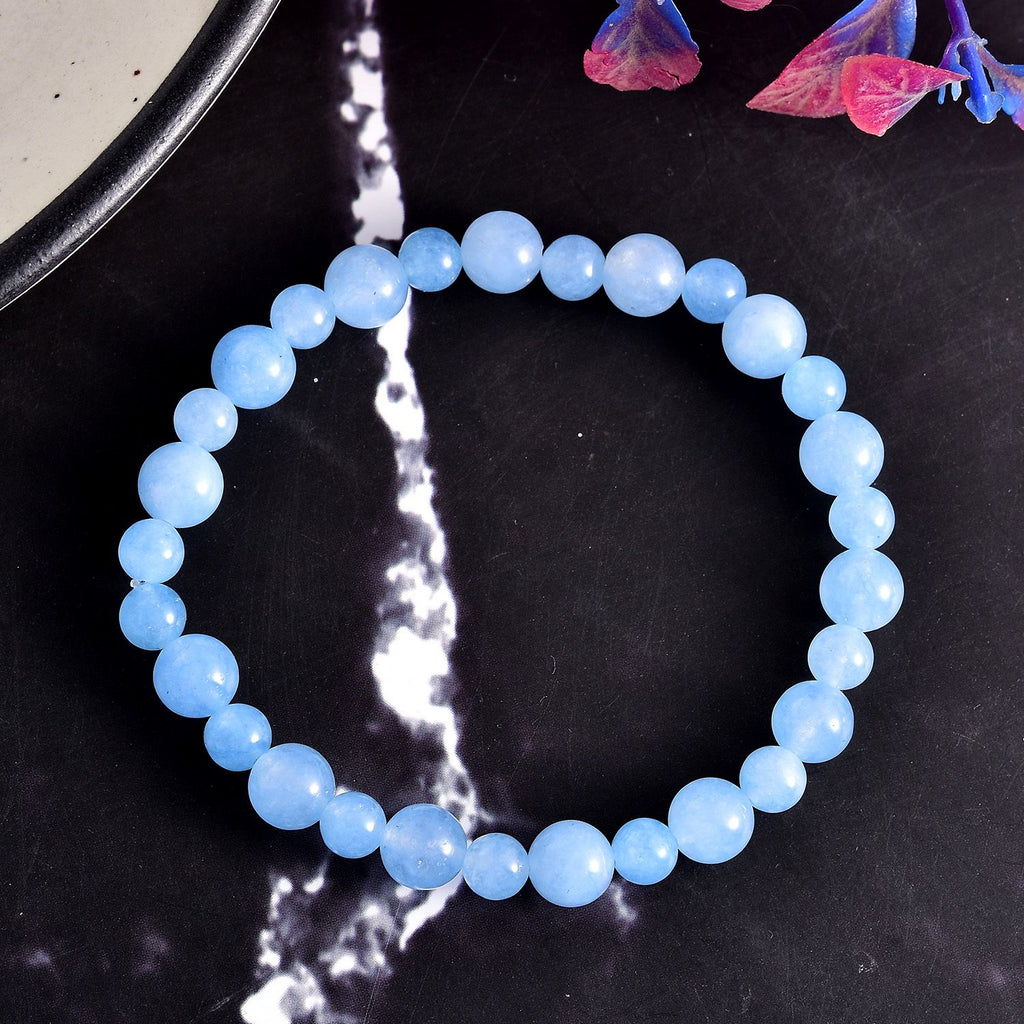 Aquamarin Armband 19 cm ca. 80.00 ct