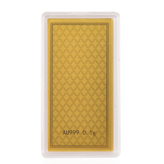 Ein Hauch von Luxus- 999er Goldplatte Taj Mahal, 100mg