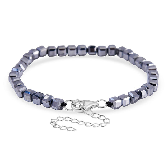 Terahertz Armband ca. 17.75 cm + 5 cm Extender, cm 925 Silber rhodiniert ca. 30,00 ct.