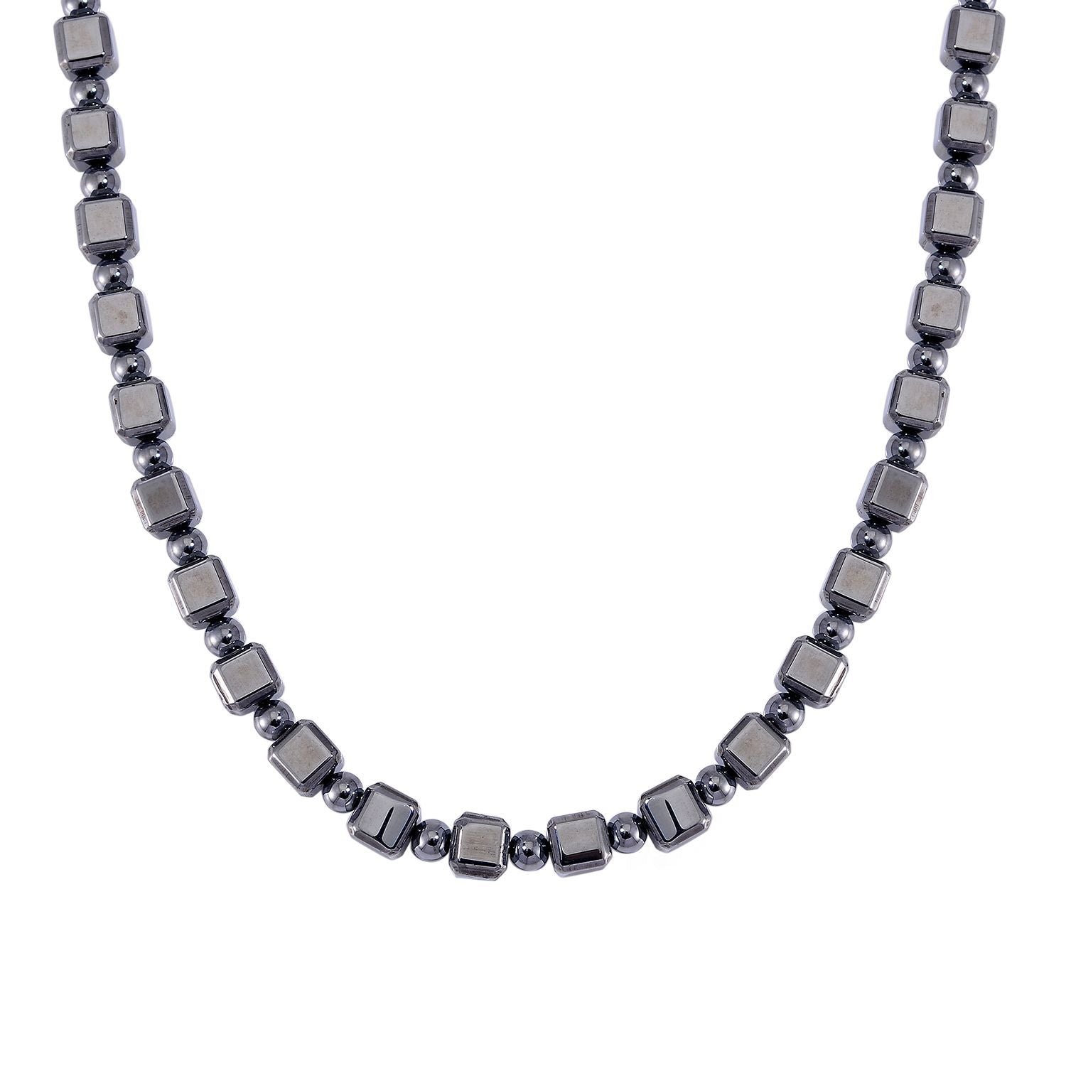 Terahertz Halskette ca. 50 cm 925 Silber rhodiniert ca. 240.00 ct