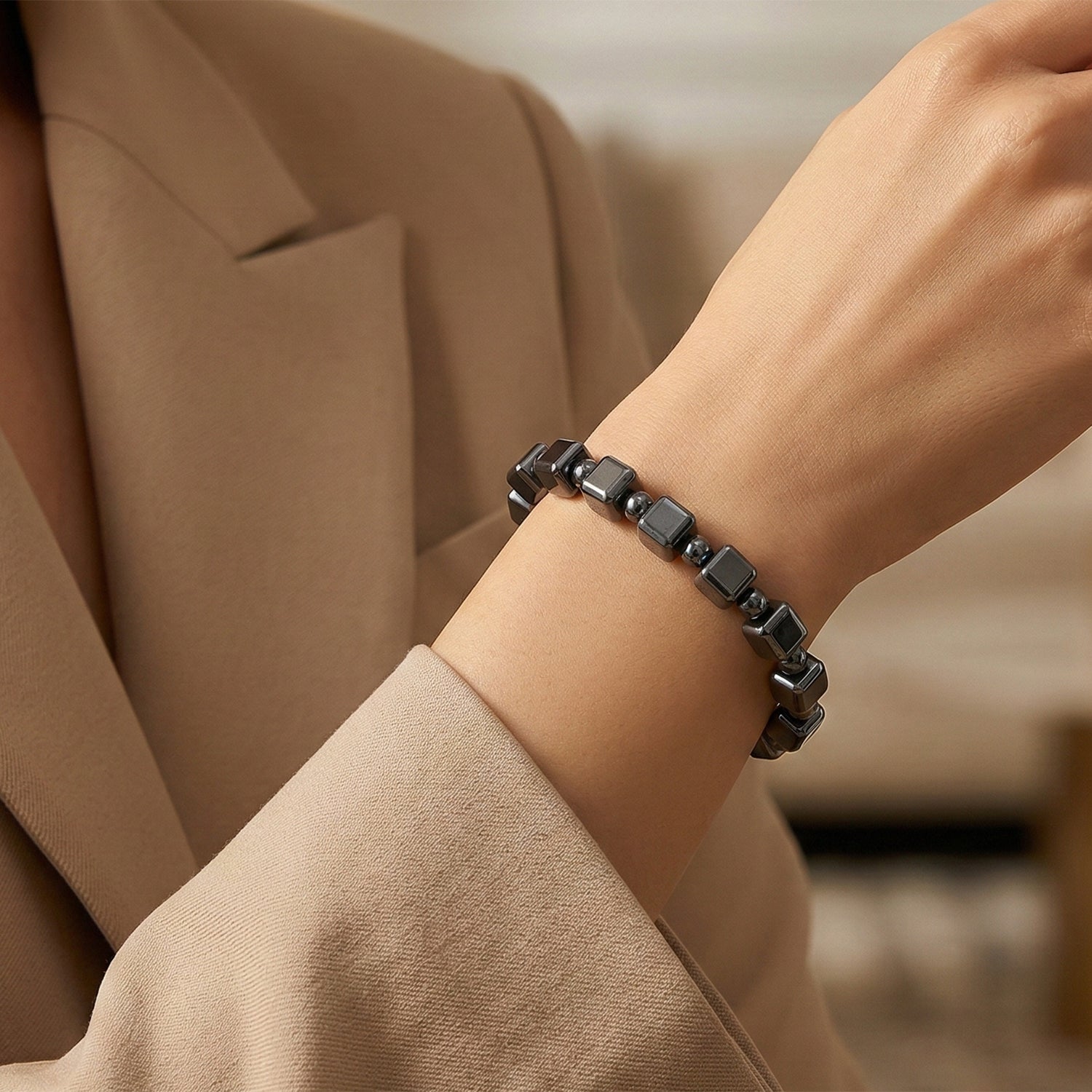 Terahertz Armband Flexibel ca. 100,00 ct.