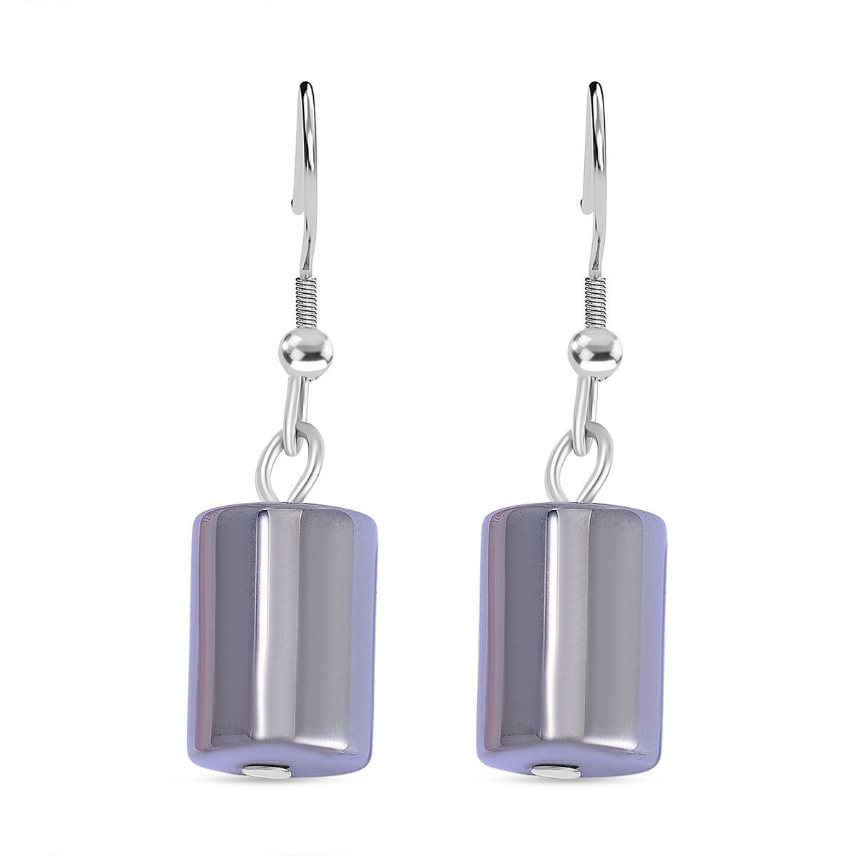 Terahertz Ohrringe Reiner Edelstahl ca. 22.50 ct