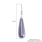 Terahertz Ohrringe Reiner Edelstahl ca. 37.50 ct.