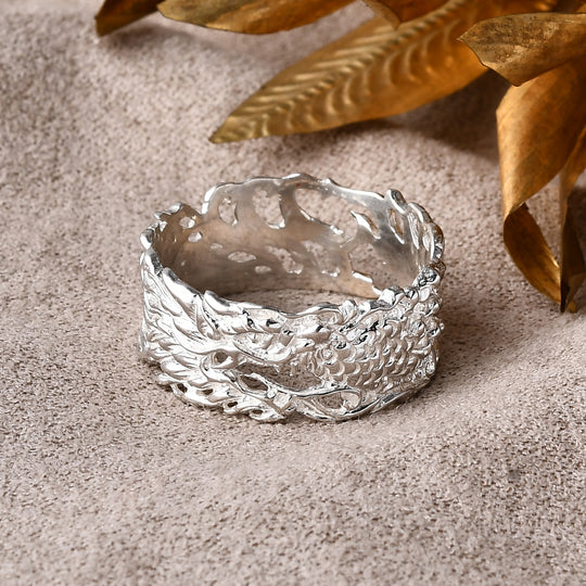 925 Silber Ring (Größe 19.00) ca. 6,50g