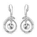 Royal Bali - Moissanit Panther Ohrringe 925 Silber ca. 1.64 ct