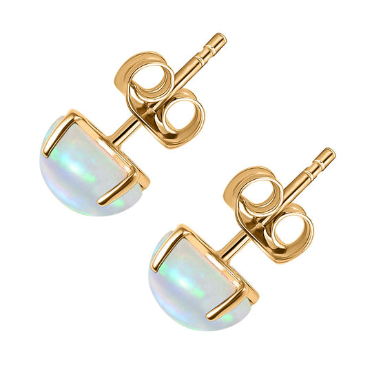 AAA Afrikanische Rubin (Fissure gefüllt) Ohrringe in 375 Gold - 6,20 ct.