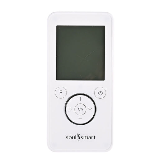 SOULSMART - Elektrischer TENS-Schmerztherapie und EMS-Stimulator, Weiß