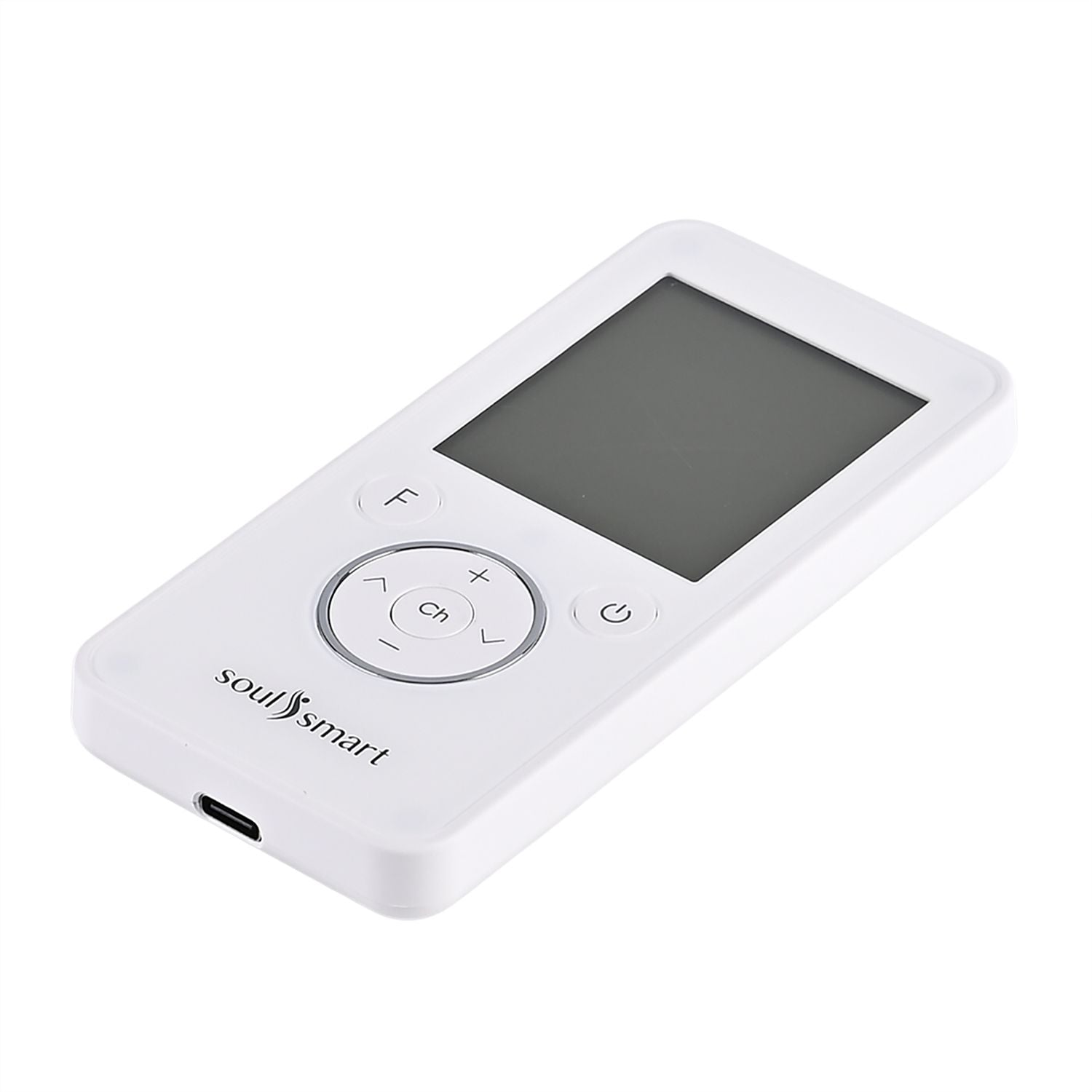 SOULSMART - Elektrischer TENS-Schmerztherapie und EMS-Stimulator, Weiß