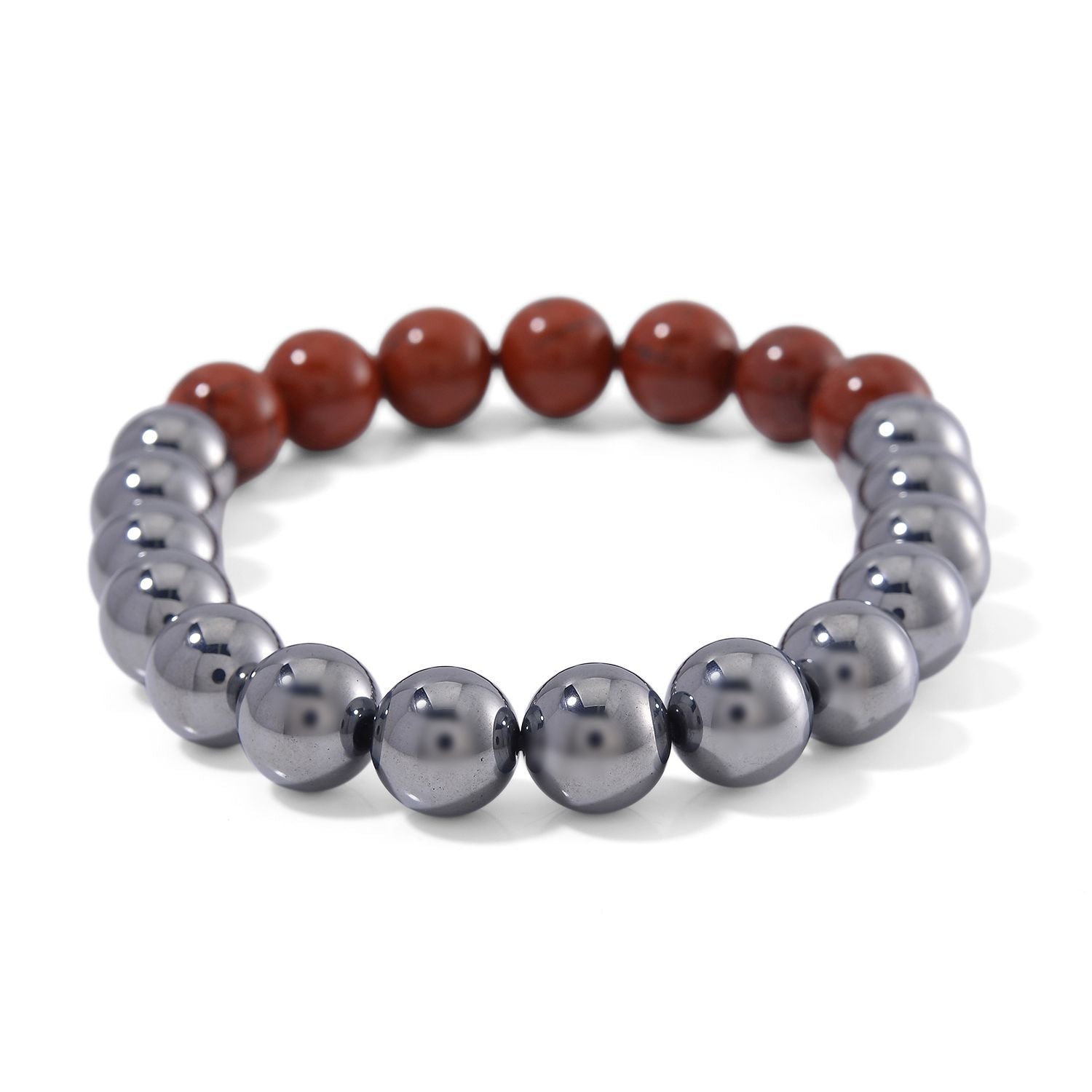 Terahertz, Roter Jaspis Armband Flexibel cm ca. 140.00 ct