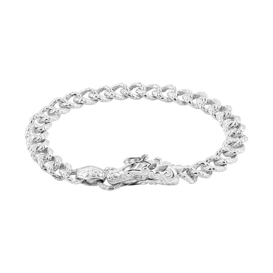 Royal Bali - Drachen-Motiv-Armband, 925 Silber, ca. 19 cm ca. 24.93g