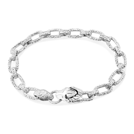 Royal Bali - Löwe-Motiv-Armband, 925 Silber, ca. 19 cm ca. 20.65g
