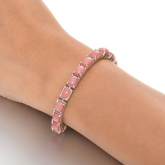 AA Vinicunca-Peruanischer Armband ca. 20 cm 925 Silber platiniert ca. 20,14 ct.