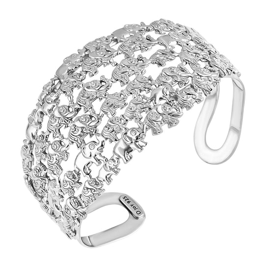 Royal Bali - 925 Silber Armreif ca. 19 cm ca. 32,46g