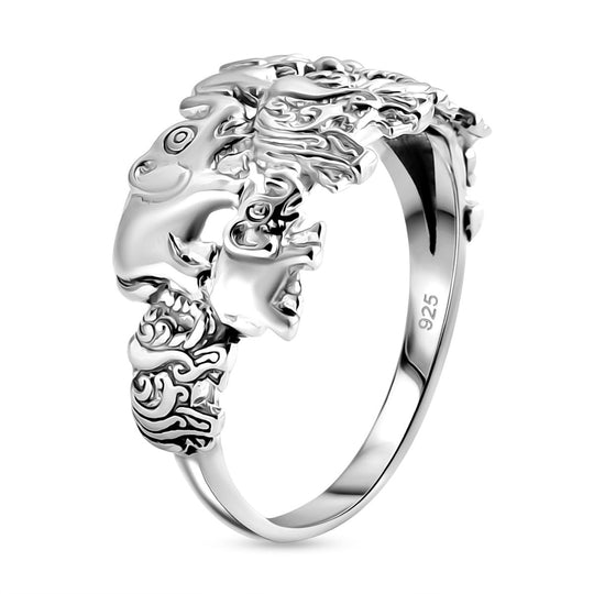 925 Silber Ring (Größe 18.00) ca. 5,50g