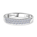 Lab Grown Diamant SI Ring 925 Silber rhodiniert (Größe 17.00) ca. 0,50 ct
