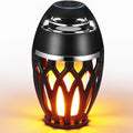 Kabelloser Bluetooth-Lautsprecher mit LED-Flammeneffekt