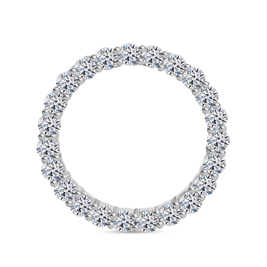 LUXURIANT DIAMOND -  Lab Grown Diamant SI-GH SGL zertifiziert Anhänger 925 Silber Gelbgold Vermeil ca. 1.00 ct