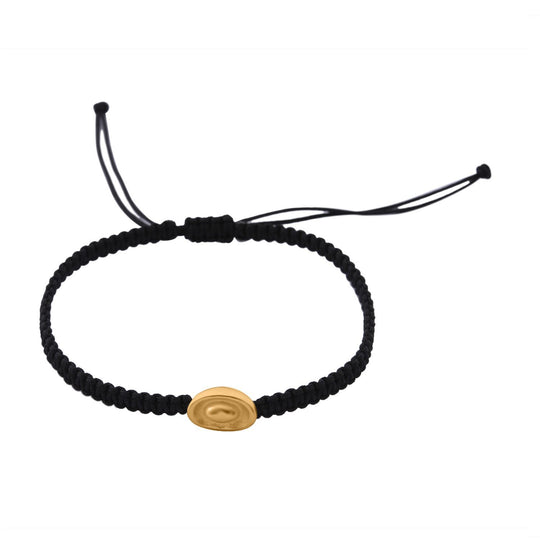 999er Gold, Armband mit Rosenblumen-Motiv, Flexibles (ca. 19 cm)