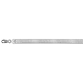 925 Silber rhodiniert Armband ca. 18 cm+ 2.5 cm Extender, ca. 8,55g