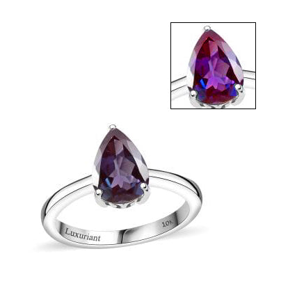 AAA Lab Grown Alexandrit AGI zertifiziert Ring 417 Gold (Größe 20.00) ca. 2.50 ct