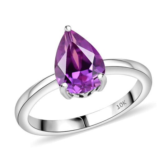 AAA Lab Grown Farbwechsel-Saphir AGI zertifiziert Ring 417 Gold (Größe 18.00) ca. 2.50 ct