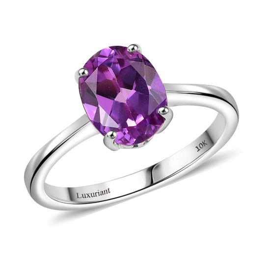 AAA Lab Grown Farbwechsel-Saphir AGI zertifiziert Ring 417 Gold (Größe 19.00) ca. 2.50 ct