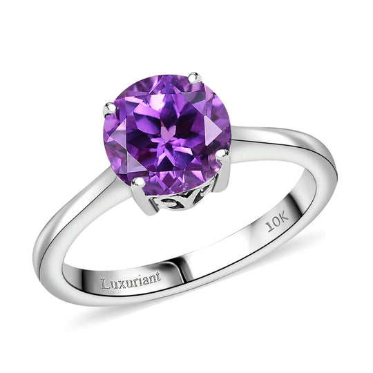 AAA Lab Grown Farbwechsel-Saphir AGI zertifiziert Ring 417 Gold (Größe 18.00) ca. 2.10 ct