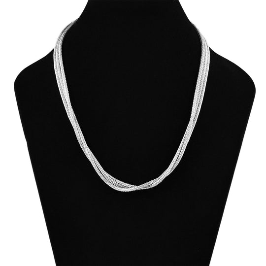 925 Silber Halskette ca. 150 cm ca. 54,10g