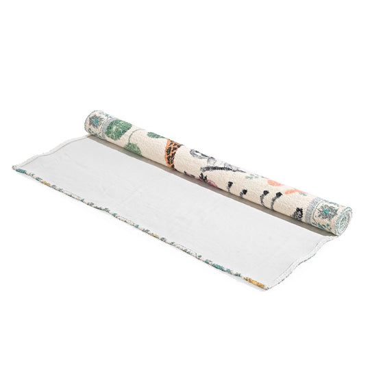Teppich Digitaldruck Tiermotiv, Baumwolle Polyester, 120 x 180 cm