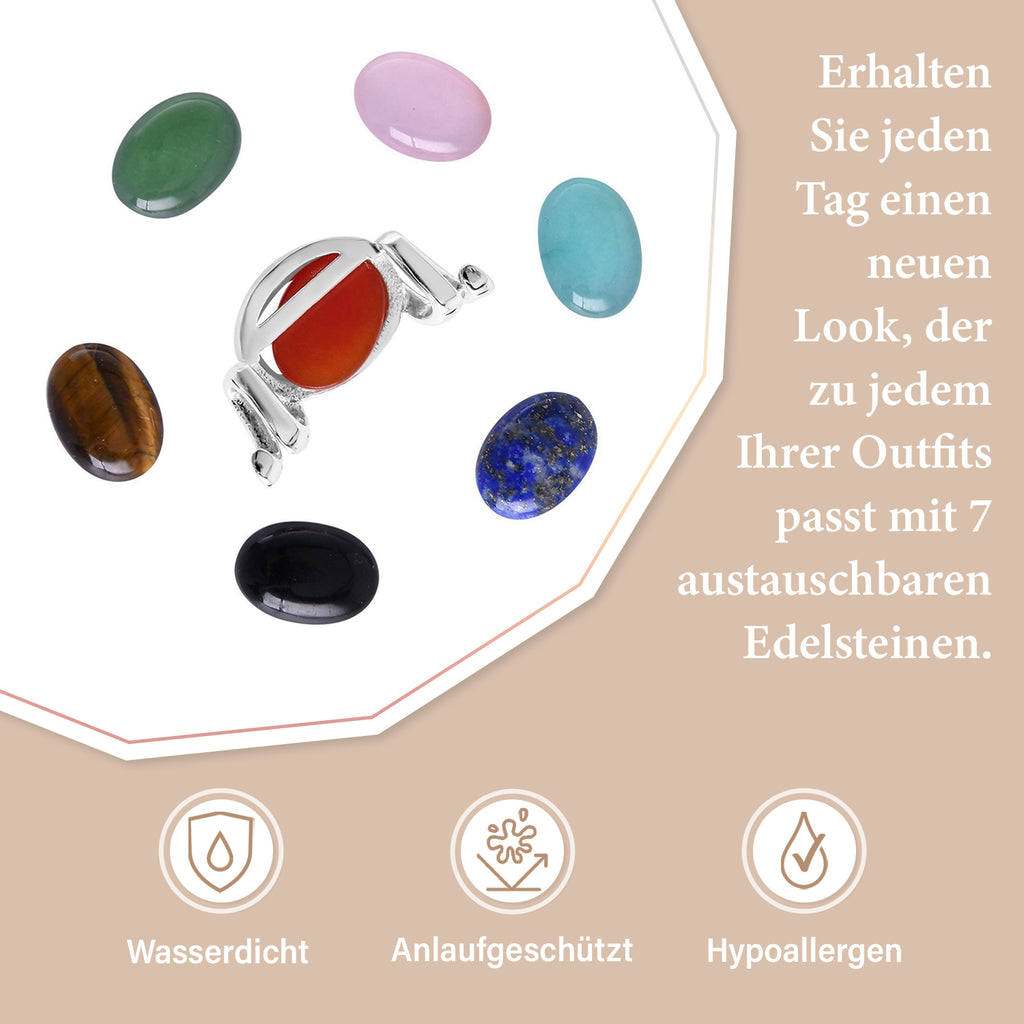 EVER TRUE schlichte Solitär-Edelstein set